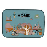 Caroline'S Treasures Ck7917Ddm Brittany Spaniel Sweet Home Dish-Drying-Mats, 14 X 21, Multicolor