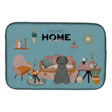 Caroline'S Treasures Ck7926Ddm Black Briard Sweet Home Dish-Drying-Mats, 14 X 21, Multicolor