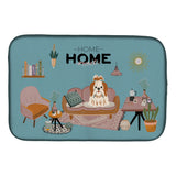 Caroline'S Treasures Ck7932Ddm Red White Shih Tzu Sweet Home Dish-Drying-Mats, 14 X 21, Multicolor