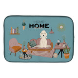 Caroline'S Treasures Ck7936Ddm Sandy Bedlington Terrier Sweet Home Dish-Drying-Mats, 14 X 21, Multicolor