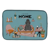 Caroline'S Treasures Ck7937Ddm Black Cocker Spaniel Sweet Home Dish-Drying-Mats, 14 X 21, Multicolor