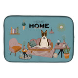Caroline'S Treasures Ck7981Ddm Dark Brindle Bull Terrier Sweet Home Dish-Drying-Mats, 14 X 21, Multicolor