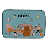 Caroline'S Treasures Ck7987Ddm Red Chow Sweet Home Dish-Drying-Mats, 14 X 21, Multicolor