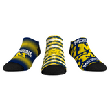Michigan Wolverines - Low Cut - Make Some Noise (3-Pack)
