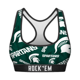 Michigan State Spartans - Logo All-Over