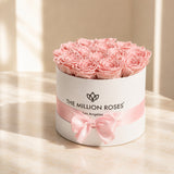 Classic White Box | Light Pink Roses