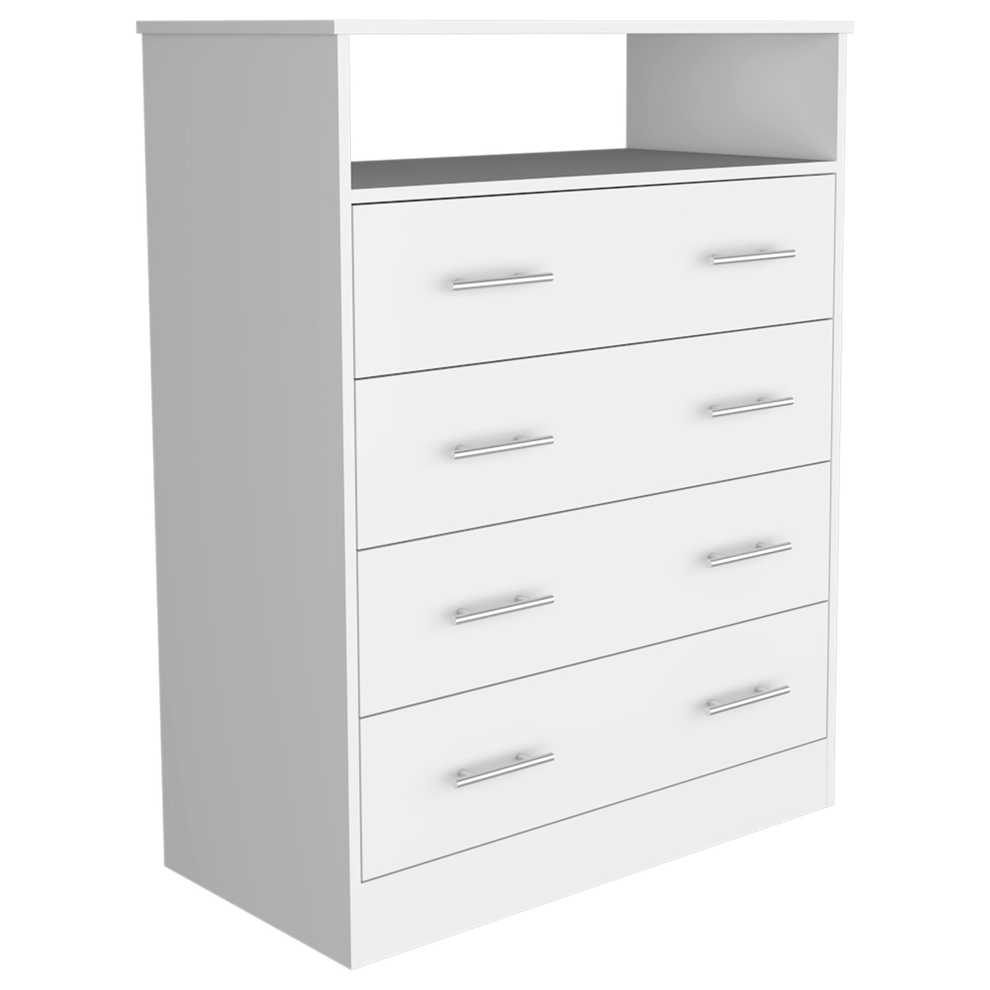 Peru L Four Drawer Dresser -Bedroom -White