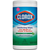 01656 Clorox Fresh Scent Disinfecting Cleaning Wipes Tub (75-Count)