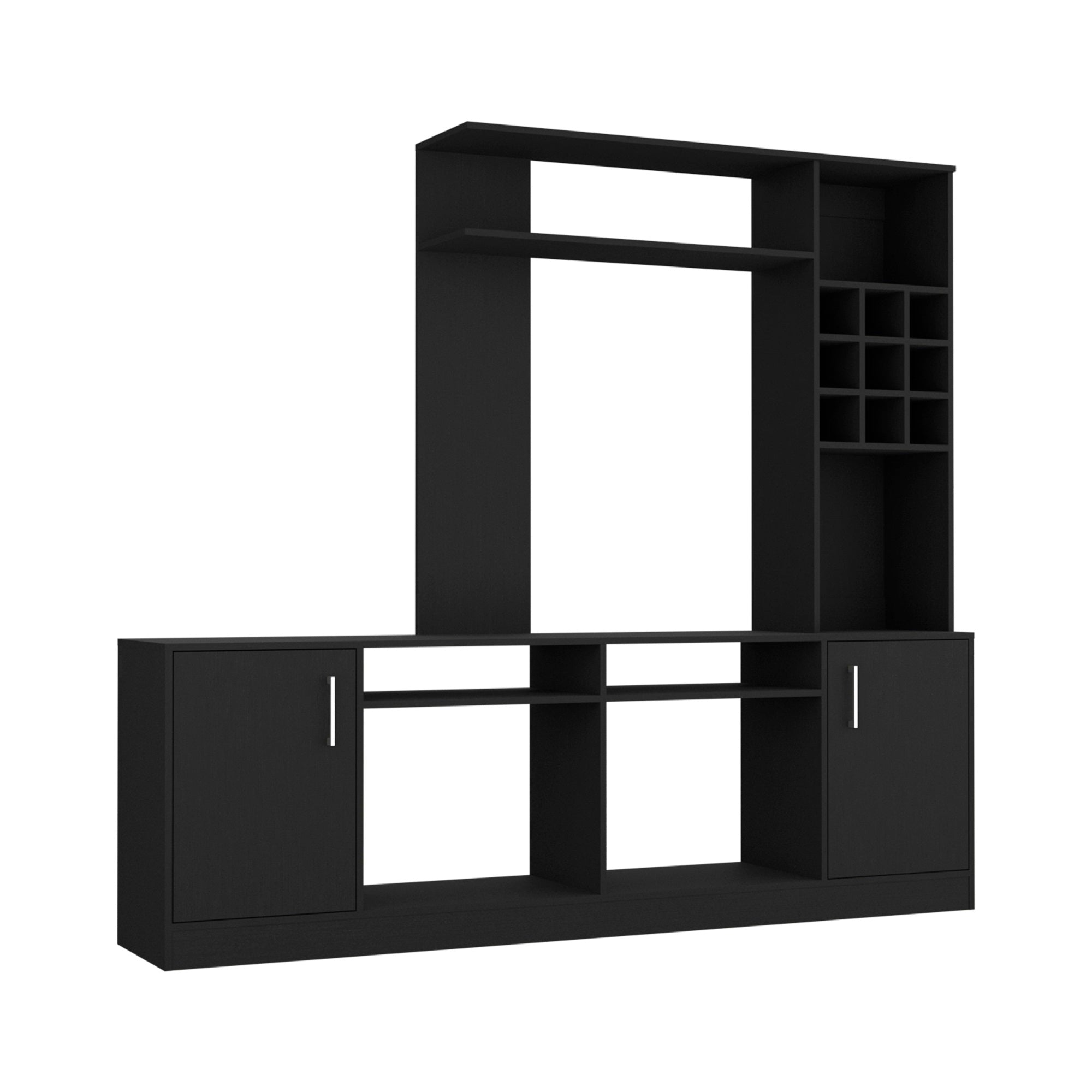 Kava Entertainment Center -Living Room -Black