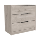 Kaia 3 Drawers Dresser -Bedroom -Light Gray