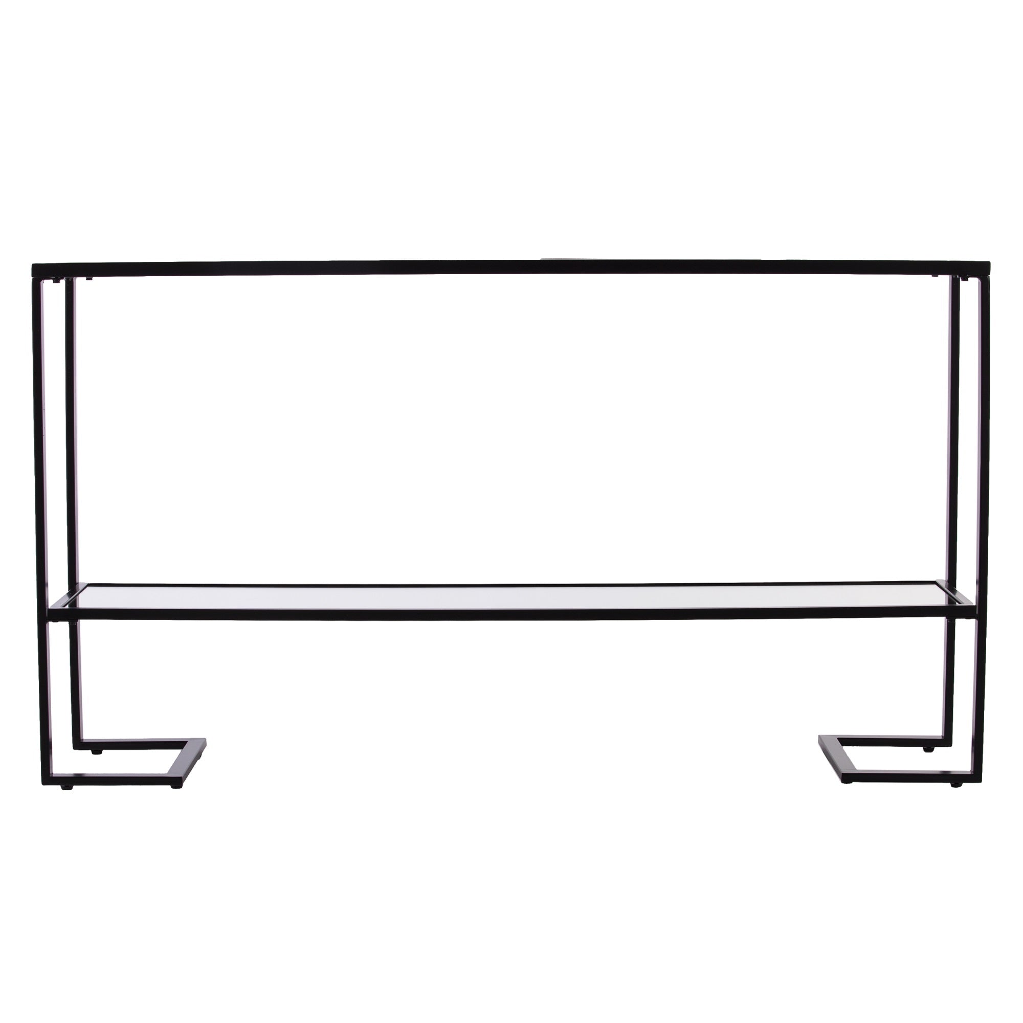 Horten Glam Narrow Console Table - Black