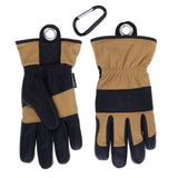 Winter Leather Gloves CMN35159 Work Gloves Goatskin Leather Fleece Lined with Thinsulate Winter Gloves Men Women Driving Utili