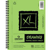 Canson XL Series Drawing Paper, Wirebound Pad, 5.5x8.5 inches, 60 Sheets (70lb/114g) - Artist Paper for Adults and Students - Ch