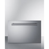 18 Wide Single Drawer Cooler For Built-In Installation, Panel-Ready Stainless Steel Drawer Front