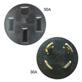 L14-30P Male To 14-50R Female Conversion Adapter Plug