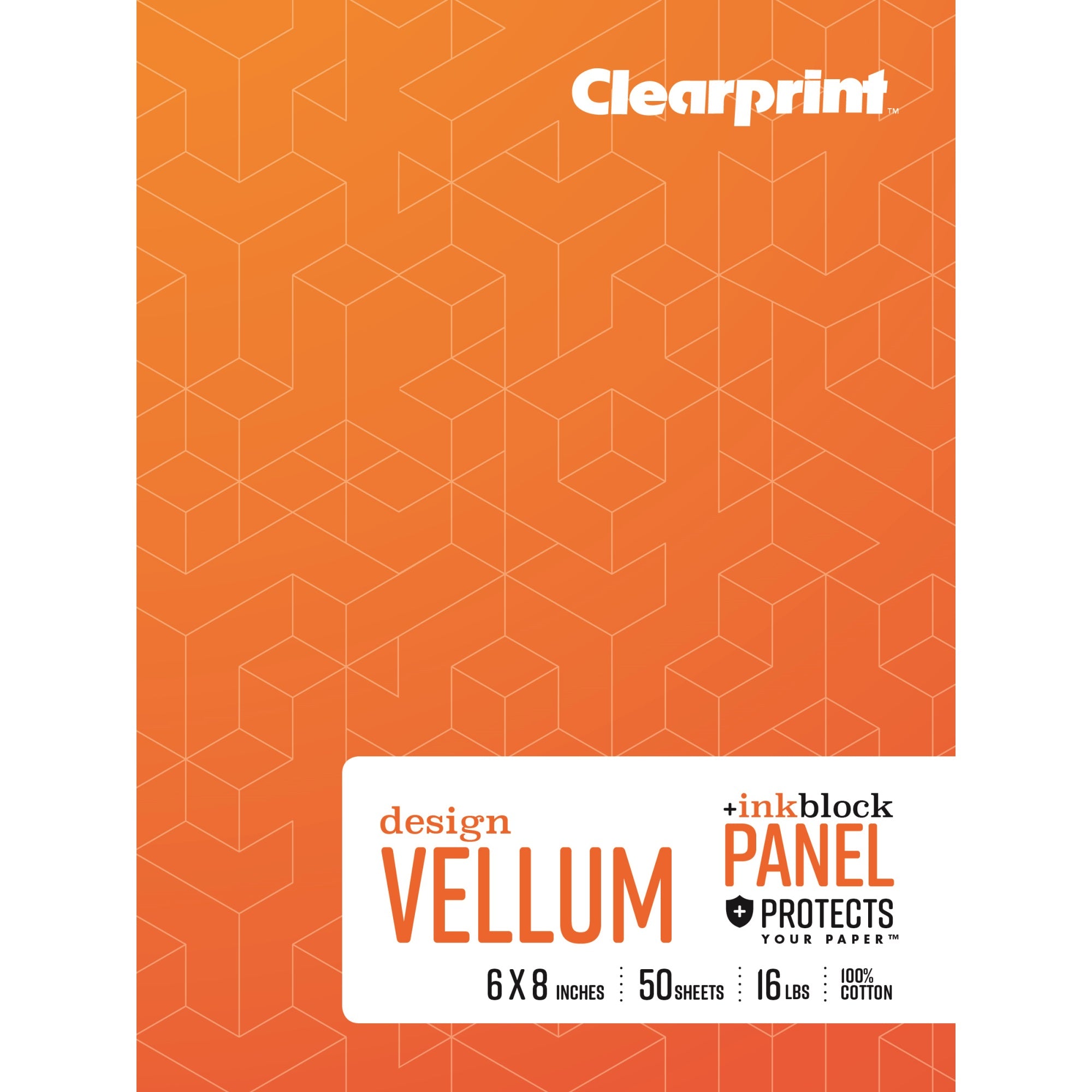 Clearprint Vellum Book, Plain, 6'' X 8''