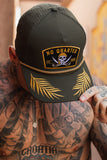 No Quarter Olive Snapback