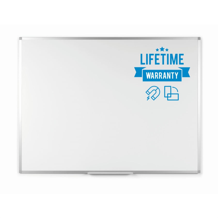 Ayda Magnetic Porcelain Dry-Erase Board, 18 X 24