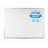 Ayda Magnetic Porcelain Dry-Erase Board, 18 X 24