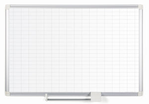 Magnetic Porcelain Dry-Erase Planning Board