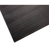 Corrugated Switchboard Runner 3'x75' Black