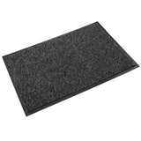 Cross-Over 3'x4' Gray Scraper/Wiper Mat