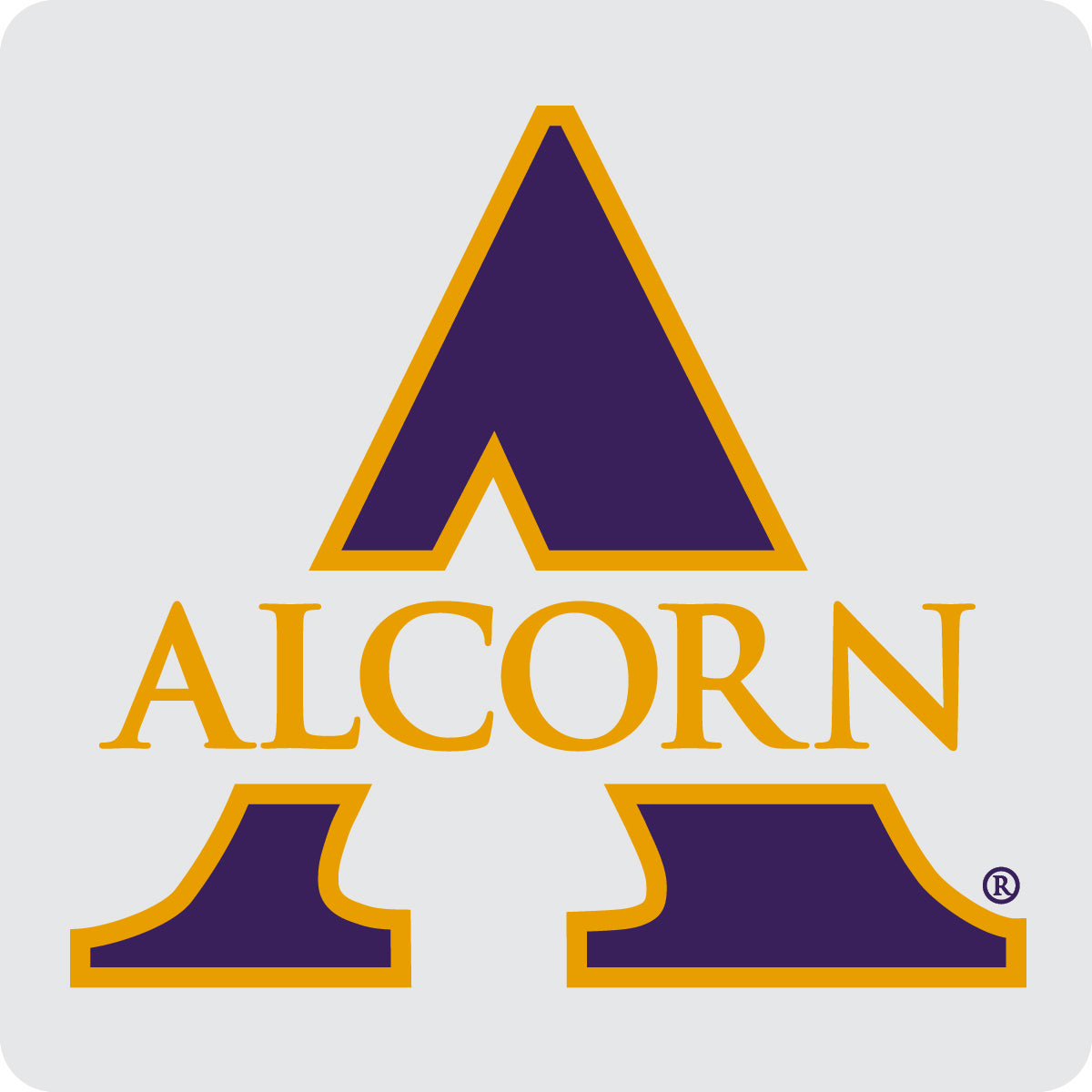 Alcorn State Braves Acrylic Square Coaster 6 Pack