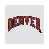 University Of Denver Pioneers Acrylic Square Coaster 6 Pack