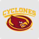 Iowa State Cyclones Acrylic Square Coaster 6 Pack