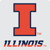 Illinois Fighting Illini Acrylic Square Coaster 6 Pack