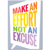 Make An Effort... Inspire U Poster (Paint)