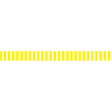 Yellow Bold Stripes Border, 35 Feet