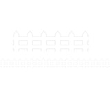 Picket Fence Border, 35 Feet