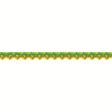Coconut Palms Wavy Border