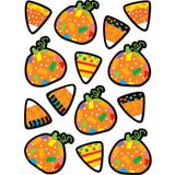 Poppin Patterns Pumpkins & Candy Corn Stickers