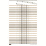 White Small Vertical Incentive Chart, 14-1/4 x 22