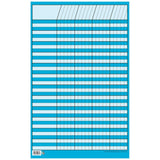 Blue Small Vertical Incentive Chart, 14-1/4 x 22