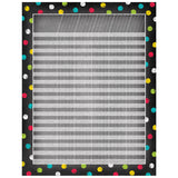 Dots on Chalkboard Incentive Chart
