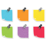 Bold & Bright Sticky Notes 6 Designer Cut-Outs, 36/Pack