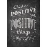 Think positive and positive Inspire U Poster