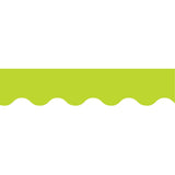 Lime Green Wavy Border