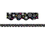 Polka Dot Party Border, 35 Feet