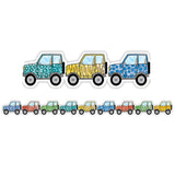 Safari Friends Off-Road Vehicles Border, 35 Feet