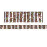 Woodland Friends Birch Trees Border, 35 Feet