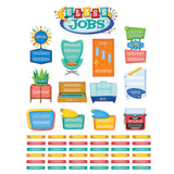 Mid-Century Mod Class Jobs Mini Bulletin Board Set