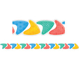 Mid-Century Mod Retro Patterns Border