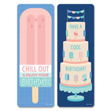 Calm & Cool Happy Birthday Bookmarks 30/Pack