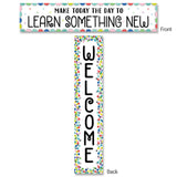 Color Pop Welcome Banner (2-sided)