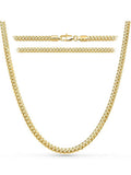 Gold Cuban Link Chain (5mm)