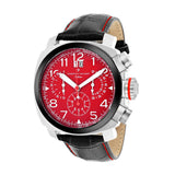 Christian Van Sant Men'S Grand Python - Red - Swiss Parts Quartz Watch